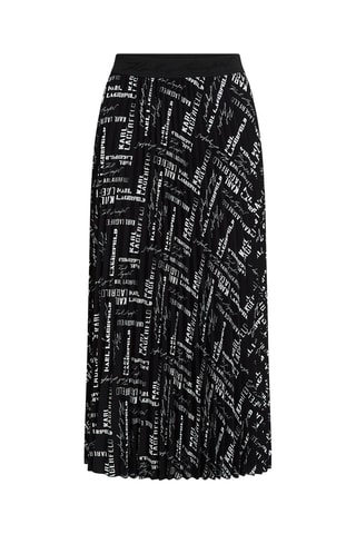 Jupe plissée - Noir et blanc