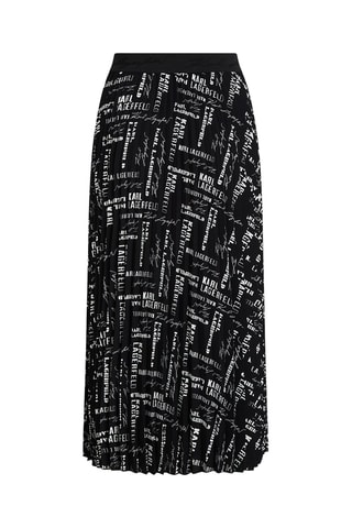 Jupe plissée - Noir et blanc