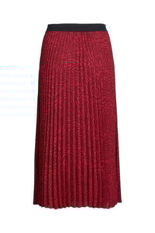 Jupe plissée - Rouge