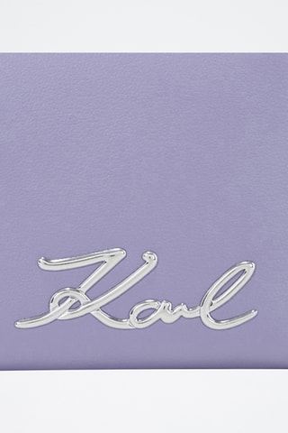 Portefeuille en cuir - Violet