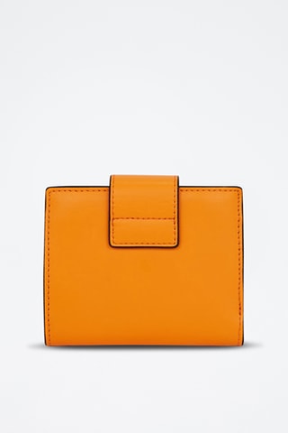 Portefeuille en cuir - Orange