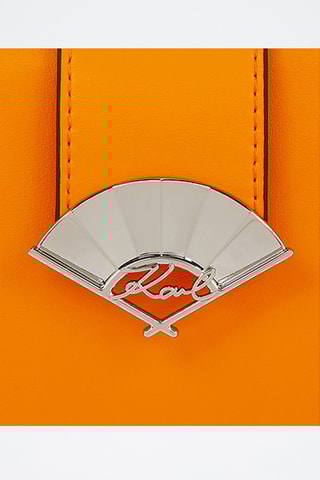 Portefeuille en cuir - Orange