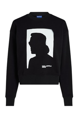 Sweat en coton biologique - Noir