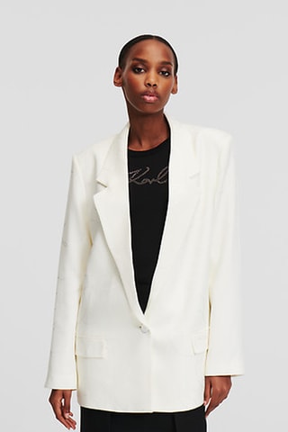 Veste longue - Blanc