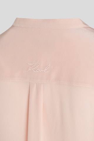 Blouse en soie - Rose