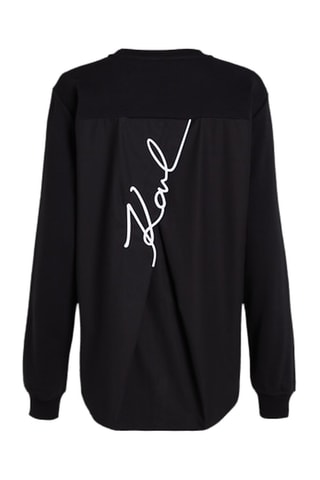 Sweat en coton biologique - Noir