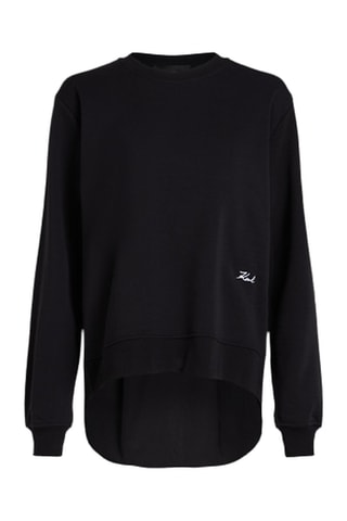 Sweat en coton biologique - Noir