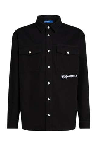 Surchemise en coton biologique - Noir