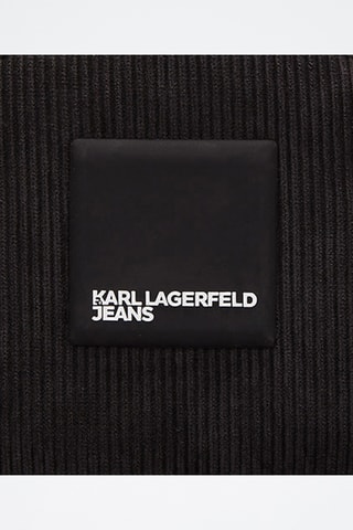 Sac à dos en velours - Noir