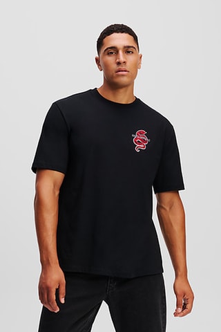 T-shirt en coton biologique - Noir