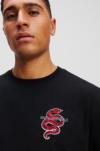 T-shirt en coton biologique - Noir