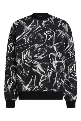 Sweat en coton biologique - Noir et blanc