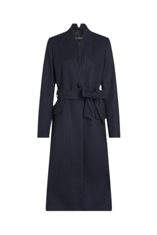 Manteau en laine - Bleu marine