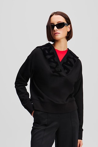 Sweat en coton biologique - Noir