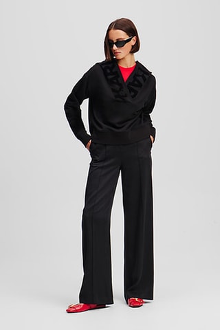 Sweat en coton biologique - Noir