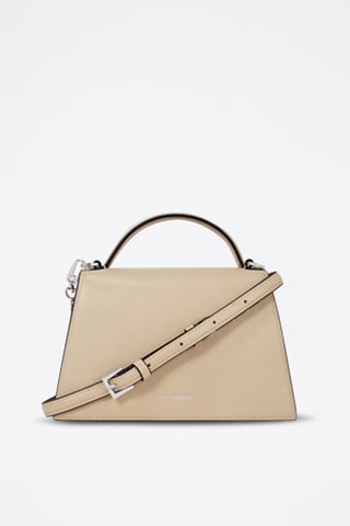 Sac à main en cuir - Beige