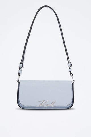 Sac bandoulière en cuir - Ciel