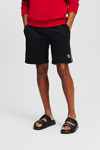 Short en coton biologique - Noir