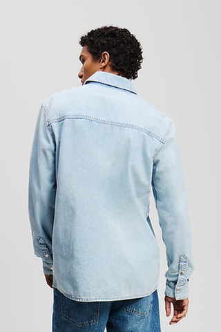 Surchemise en jean - Ciel