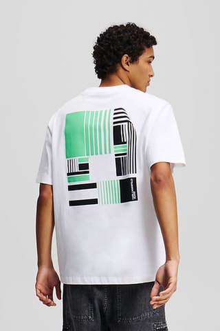 T-shirt relaxed en coton biologique - Blanc