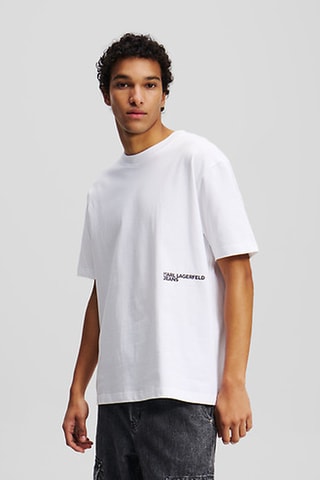 T-shirt relaxed en coton biologique - Blanc