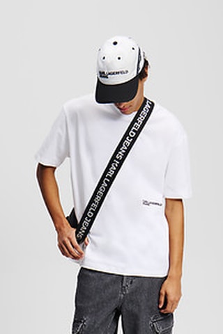 T-shirt relaxed en coton biologique - Blanc