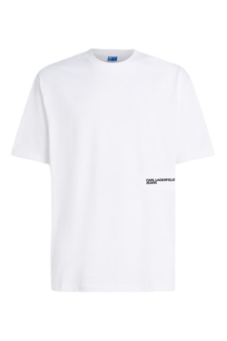 T-shirt relaxed en coton biologique - Blanc