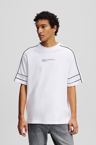 T-shirt relaxed en coton biologique - Blanc