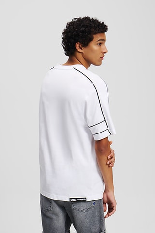 T-shirt relaxed en coton biologique - Blanc