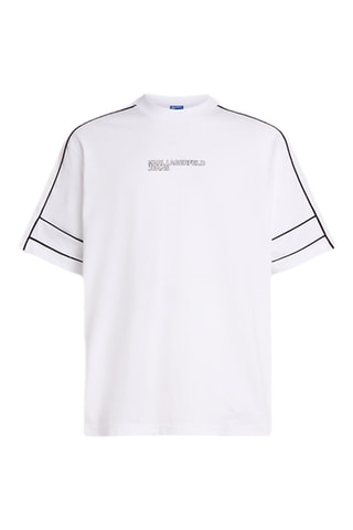 T-shirt relaxed en coton biologique - Blanc