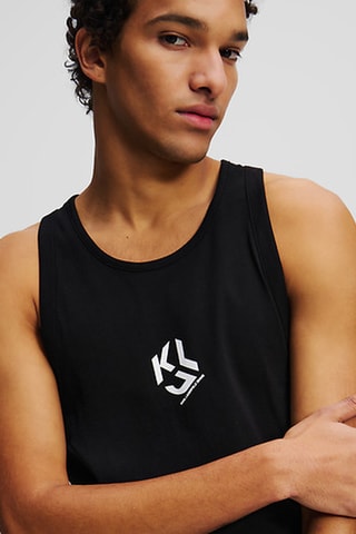 Débardeur en coton biologique - Noir