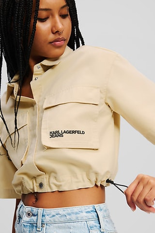 Chemisier court - Beige