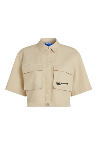 Chemisier court - Beige