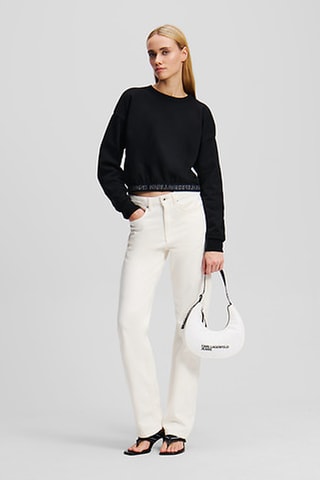 Sweat en coton biologique - Noir