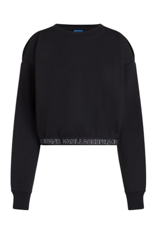 Sweat en coton biologique - Noir