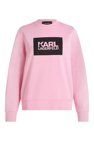 Sweat en coton biologique - Rose