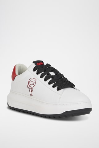 Baskets en cuir - Blanc