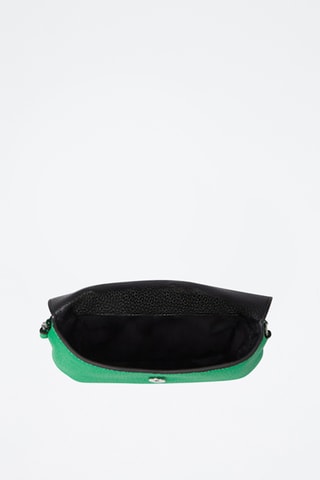 Sac bandoulière en cuir - Vert