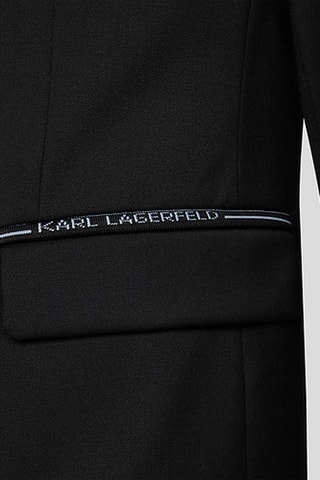 Veste en laine vierge - Noir