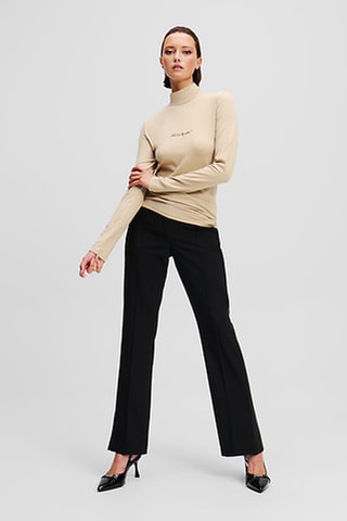 T-shirt en coton biologique - Beige