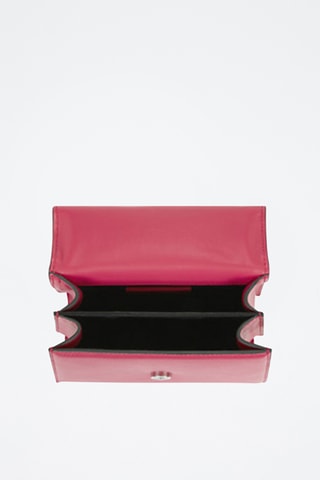 Sac bandoulière en cuir - Rose