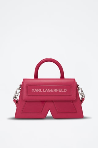 Sac à main en cuir - Rouge foncé