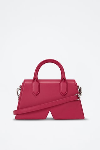 Sac à main en cuir - Rouge foncé