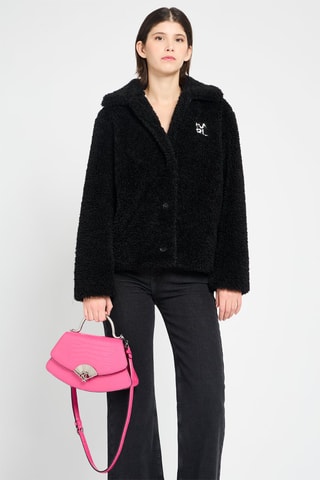 Sac à main en cuir - Fuchsia