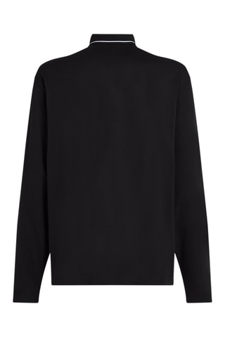 Polo en coton biologique - Noir