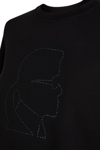 Sweat en coton biologique - Noir