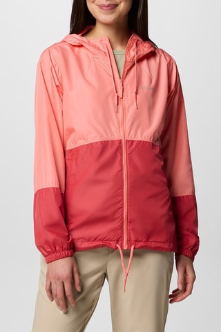 Windjack met Capuchon Flash Forward™ II - Roze en Rood