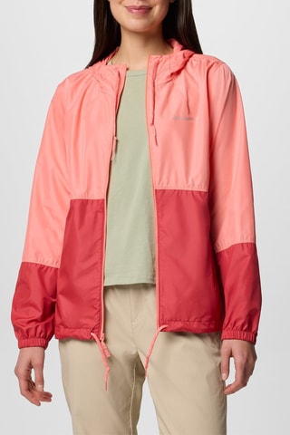 Windjack met Capuchon Flash Forward™ II - Roze en Rood