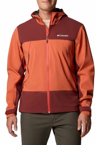 Windjack met Capuchon Boulder Falls™ - Oranje en Bordeauxrood