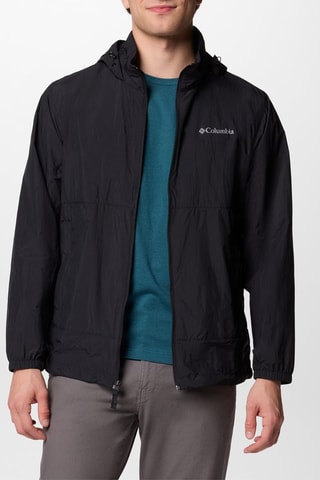 Windjack met Capuchon Loop Basin™ - Zwart